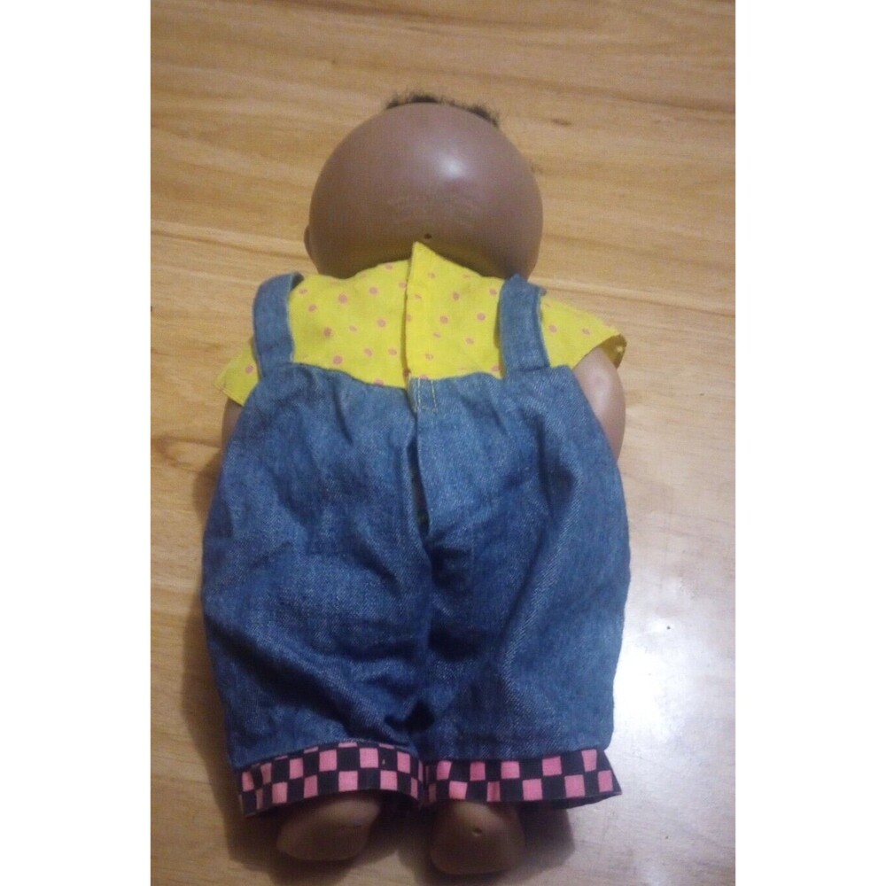 Vintage Cabbage Patch Kid Mattel 1982 Doll Brown Hair Green Eyes First Edition - Picture 4 of 6